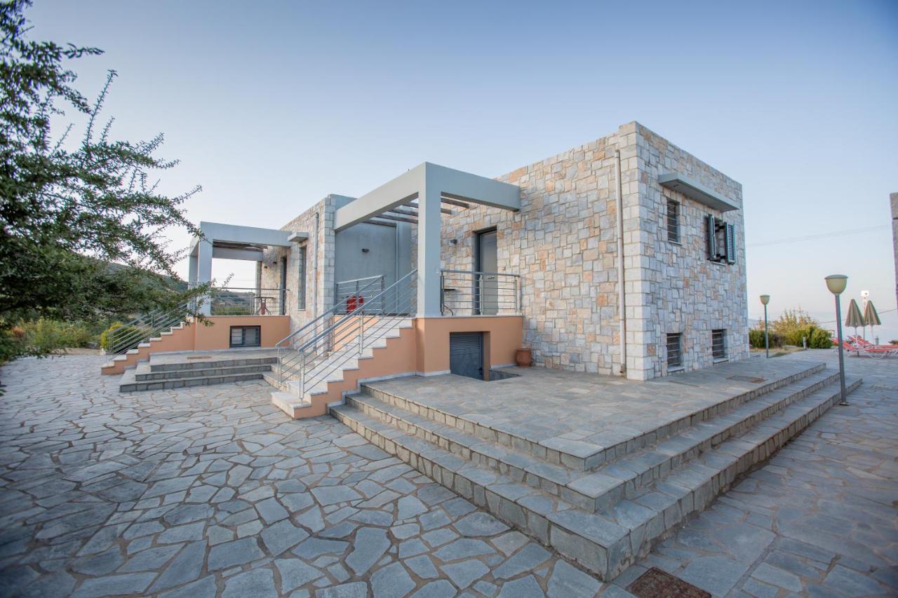 Raise Luxury Villas With A Great Sea View Of Astrosオリニ・メリゴウ エクステリア 写真